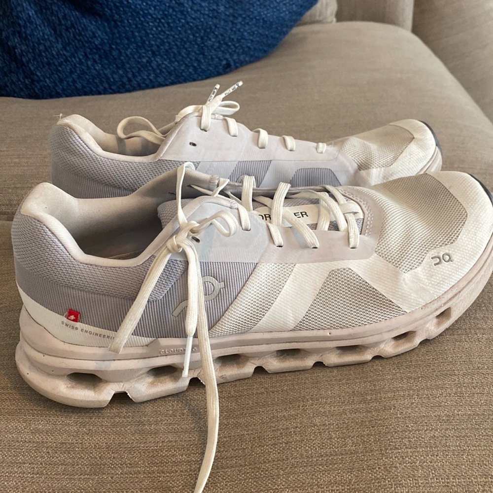 On cloud running shoes